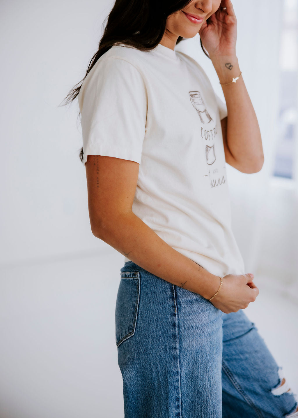 Coffee and Jesus Graphic Tee