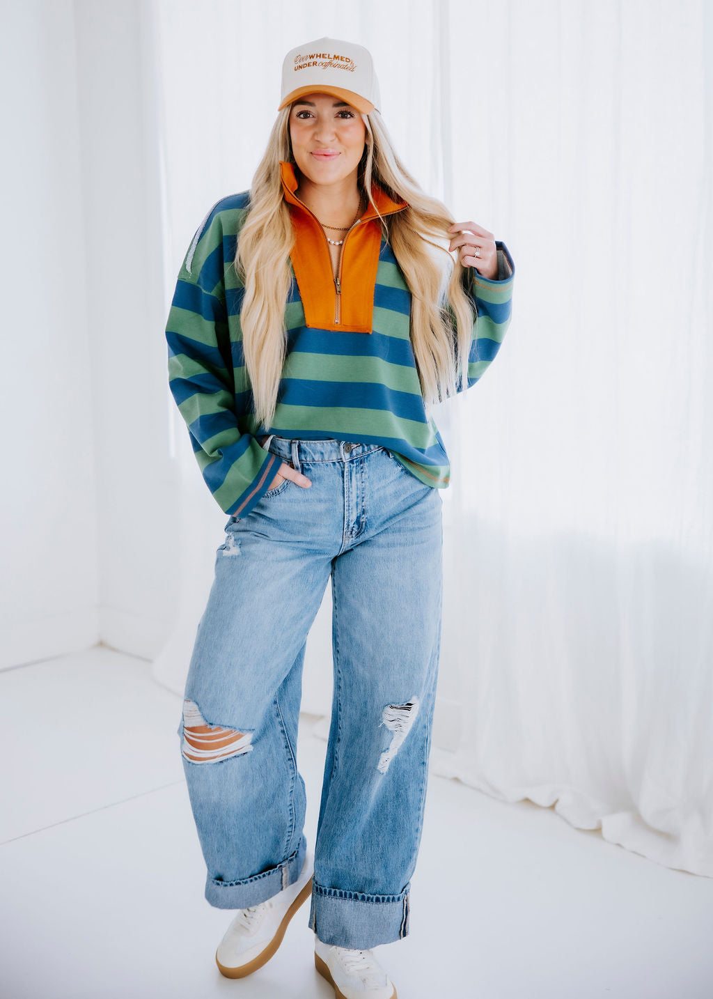 Sophie Striped Pullover