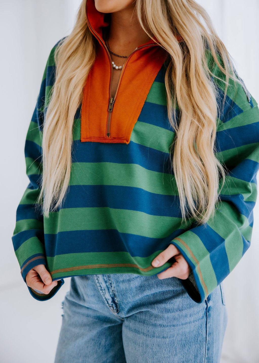Sophie Striped Pullover