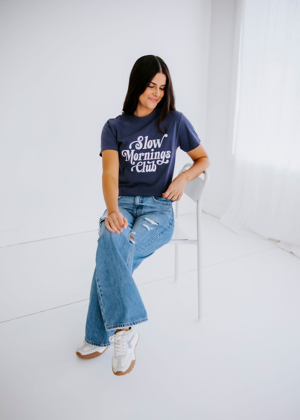 Slow Mornings Club Graphic Tee