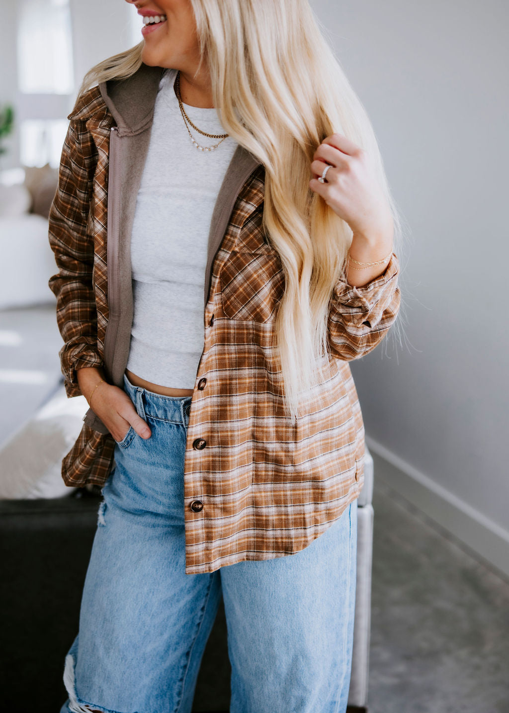 image of Jameson Hooded Shacket