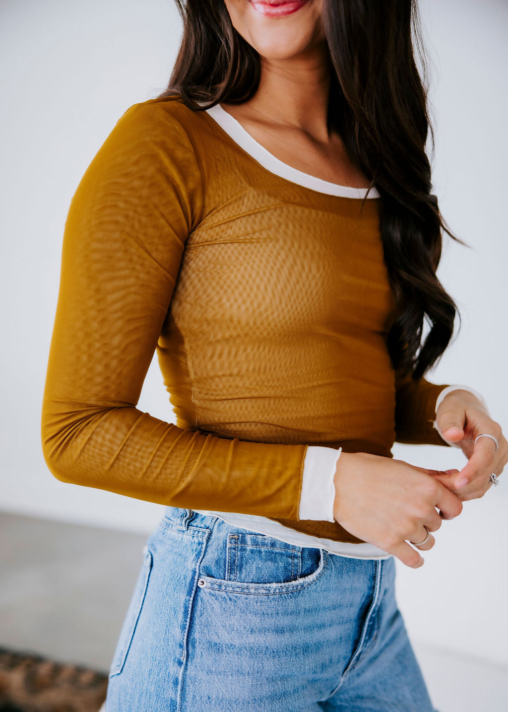 Bria Double Layer Mesh Top