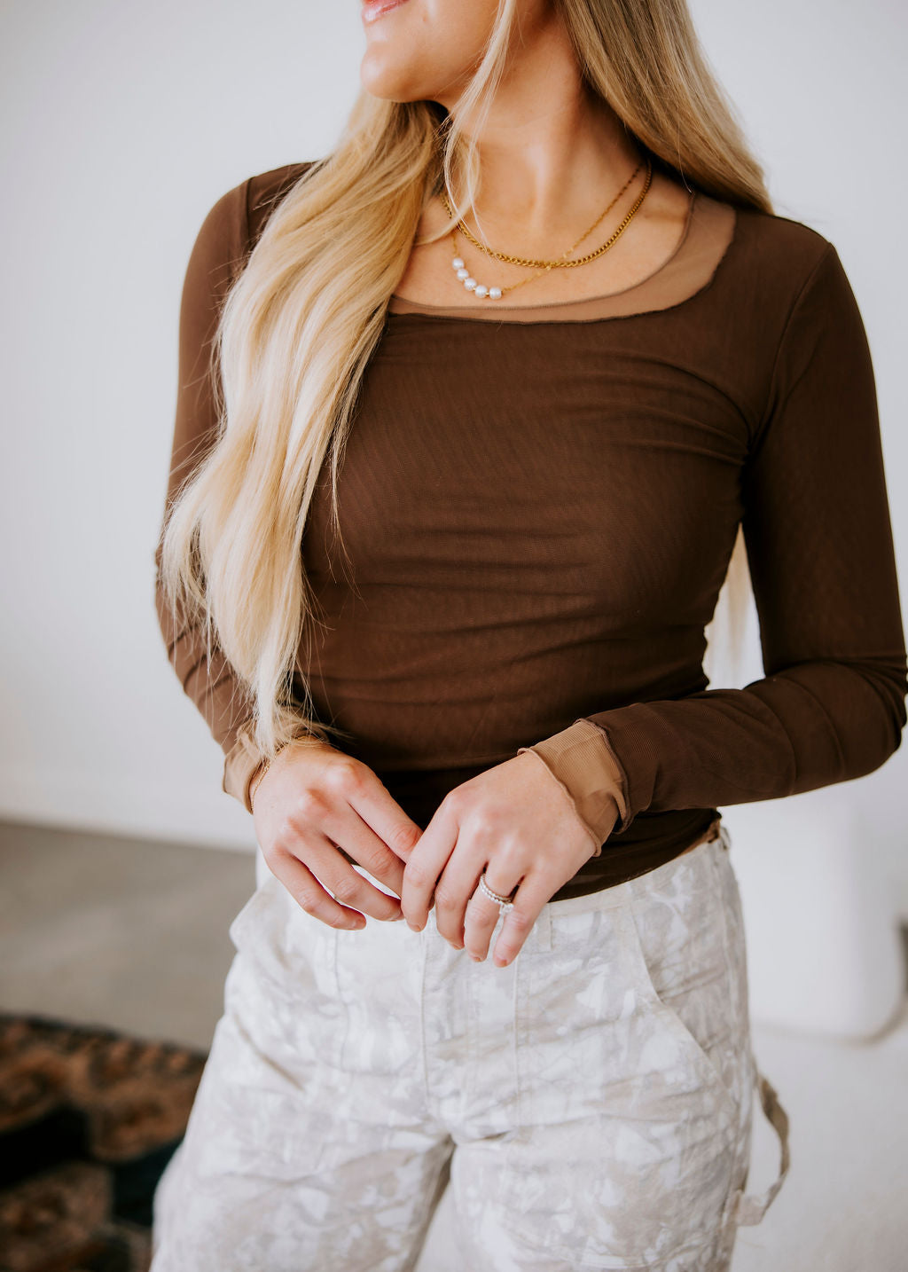 Bria Double Layer Mesh Top