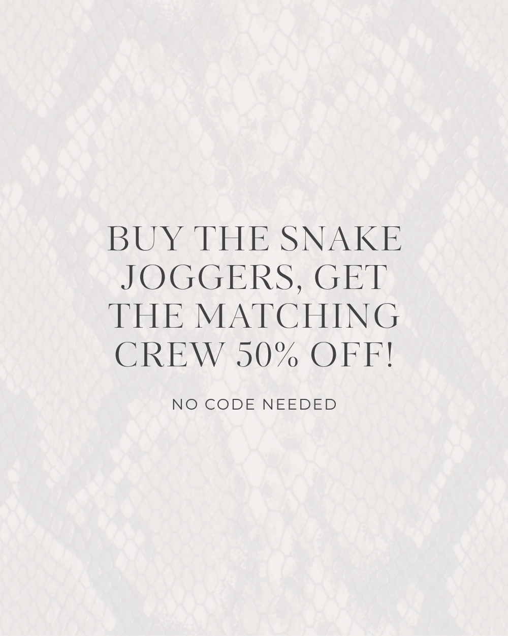 Snake Jogger by Lily & Lottie