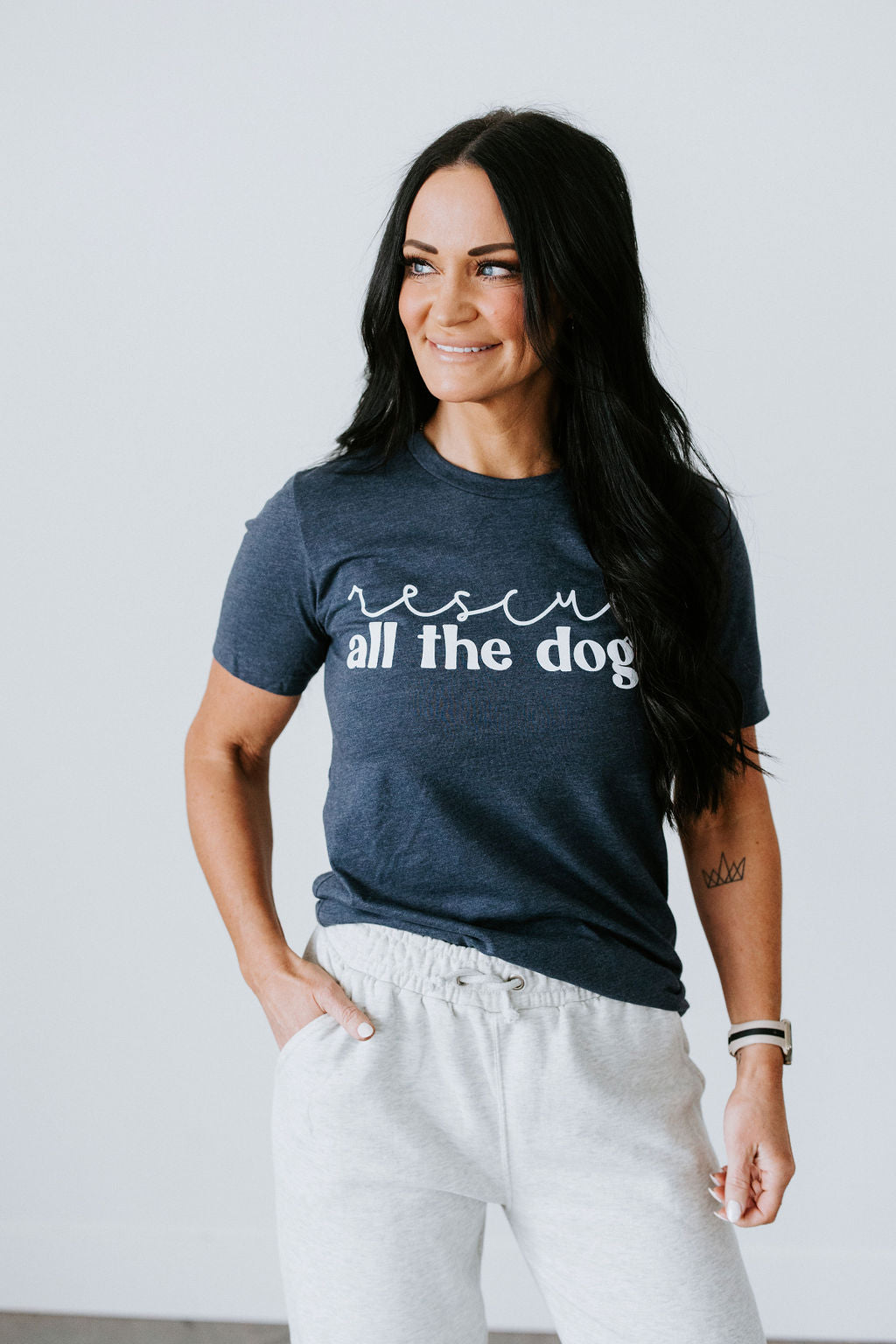 image of Rescue All the Dogs Tee