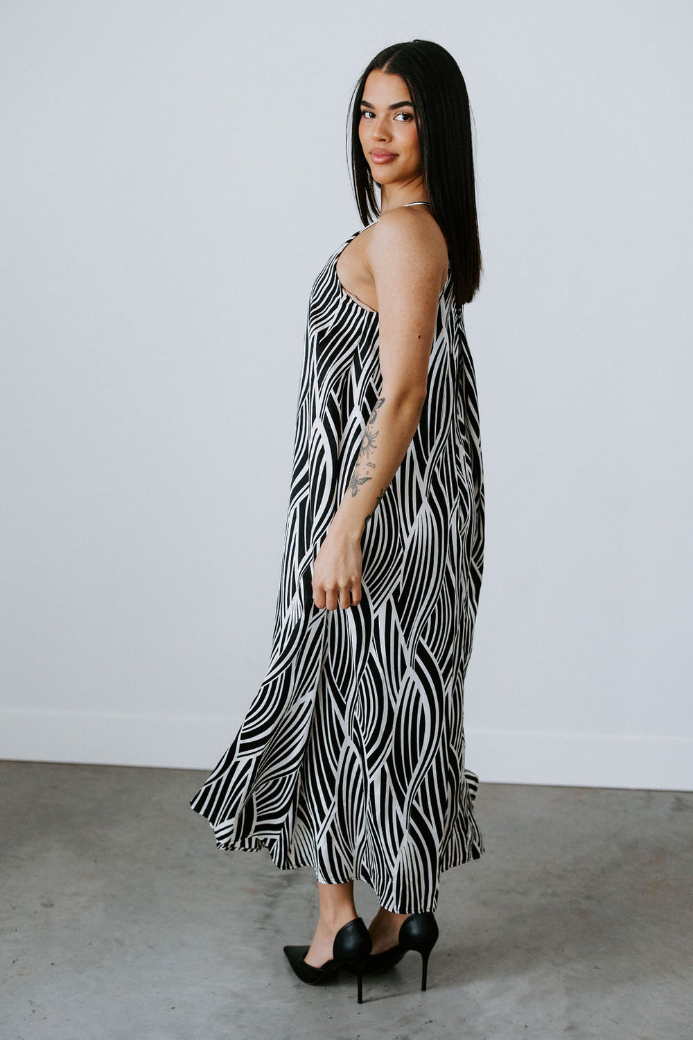 Amari Printed Dress