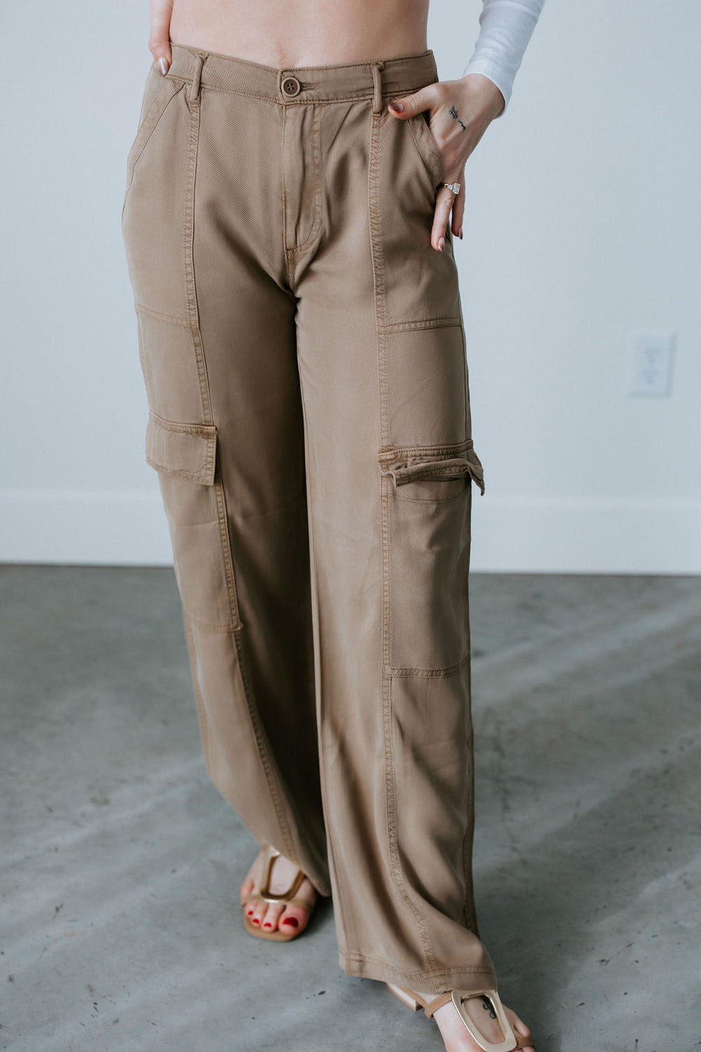 Rylan Tencel Cargo Pants