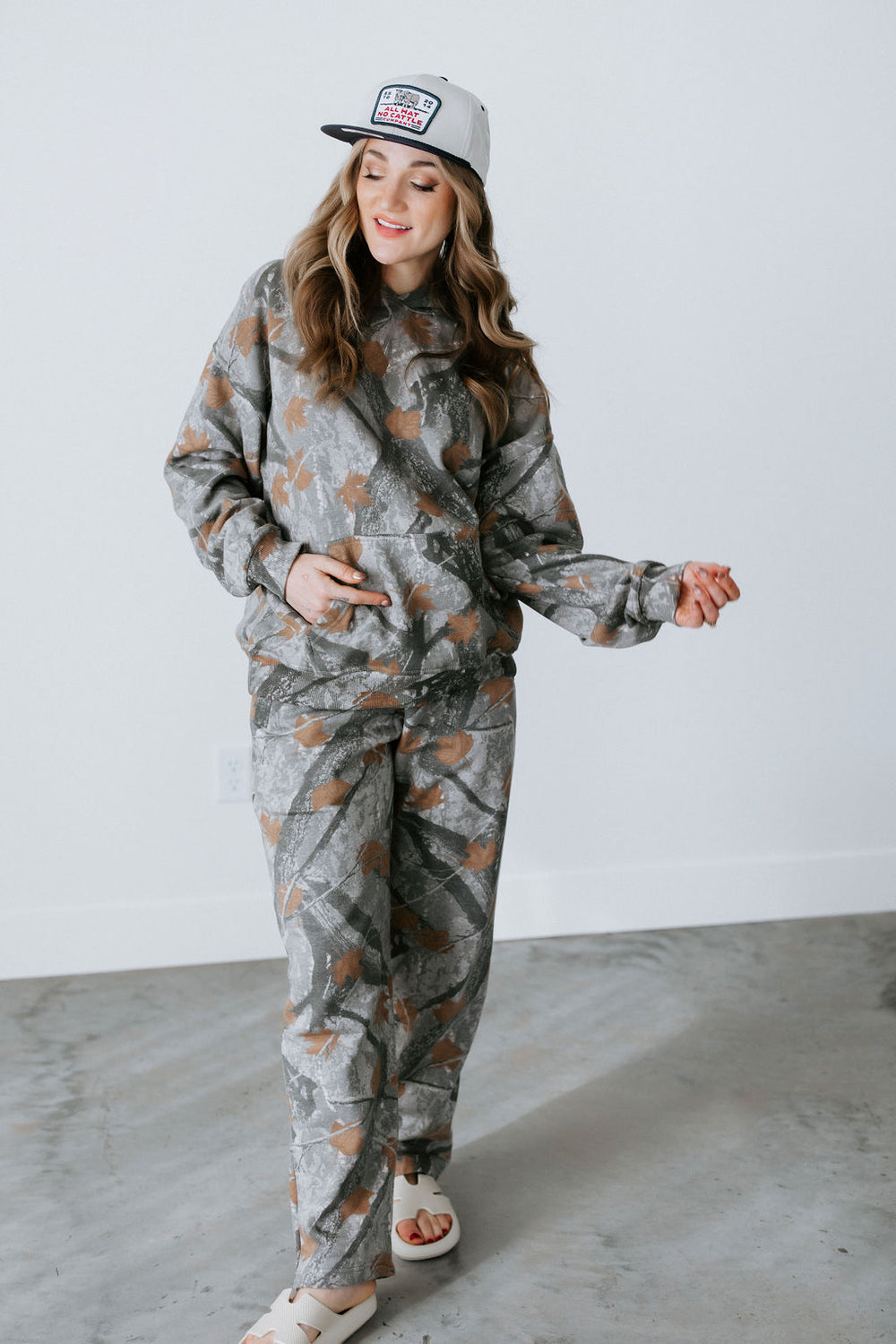 In the Deep Woods Camo Wide Leg by Lily & Lottie