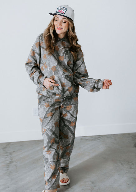 In the Deep Woods Camo Wide Leg by Lily & Lottie