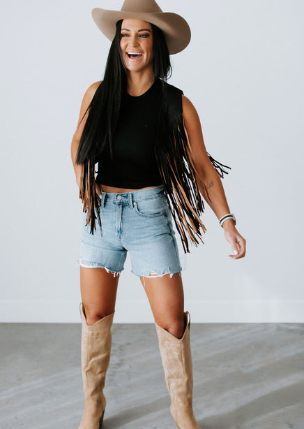 Dollie Fringed Vest