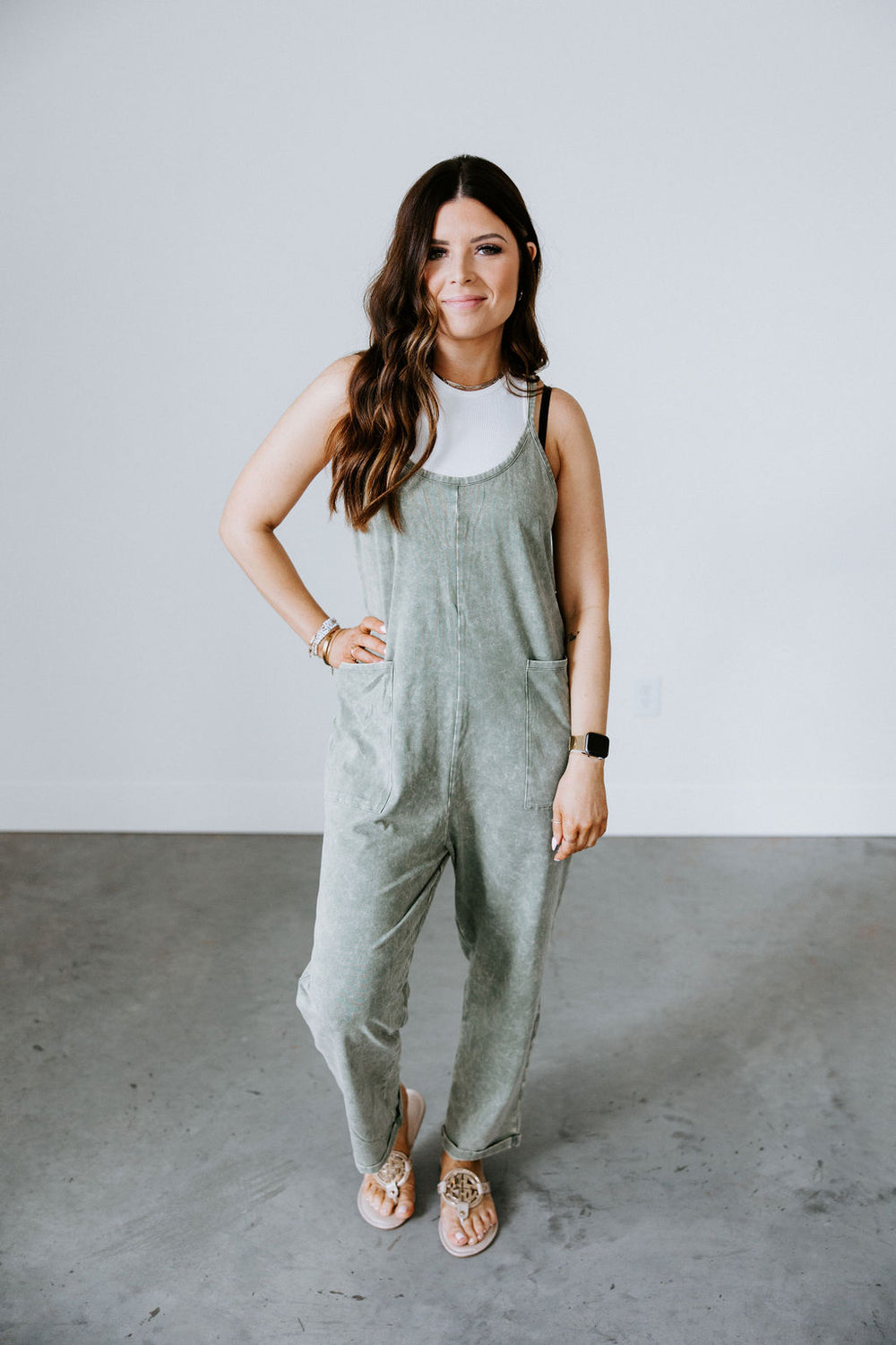 Naomie Overall Onesie