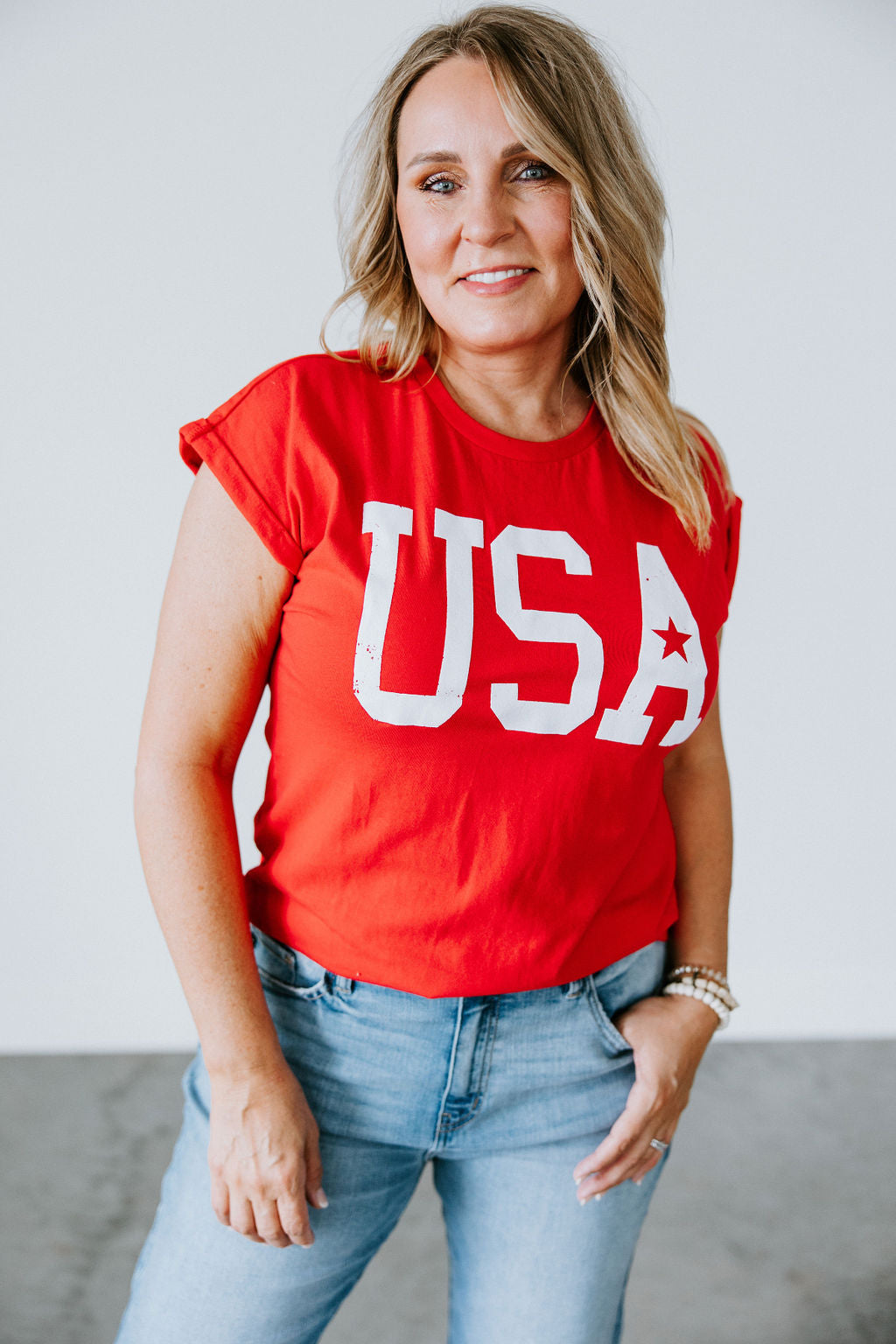 image of USA Star Graphic Tee