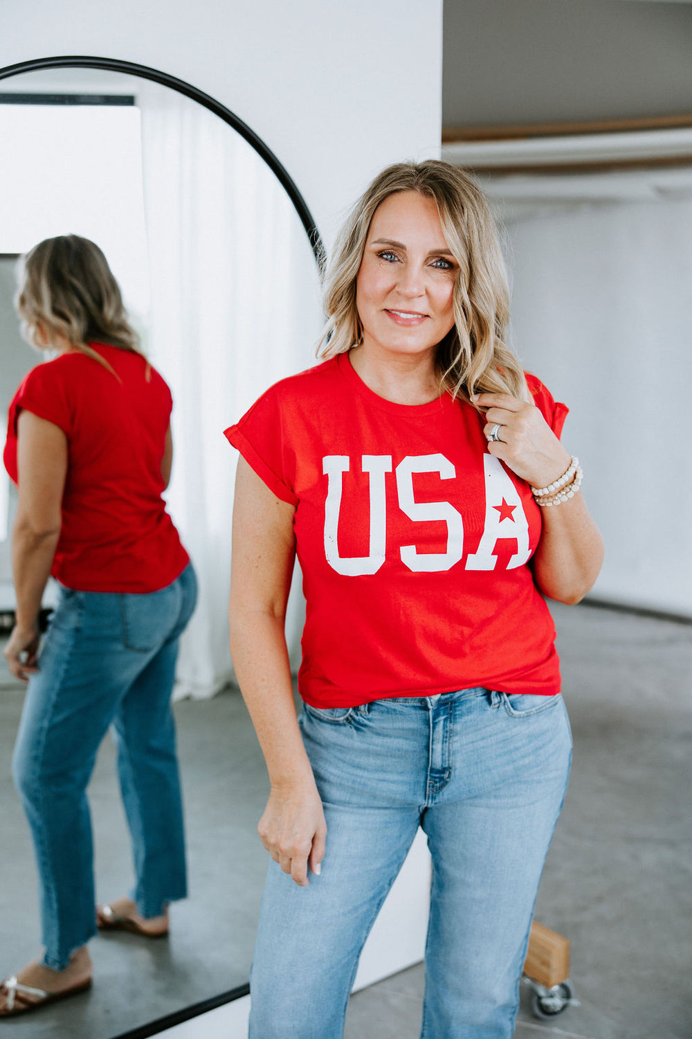 USA Star Graphic Tee