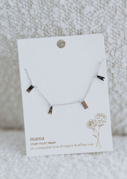 Mama Charms Chain Necklace