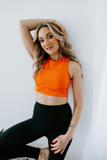 Jorden Scrunch Racerback Top