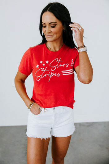 Stars and Stripes Graphic Tee