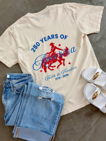 Faith and Freedom Graphic Tee