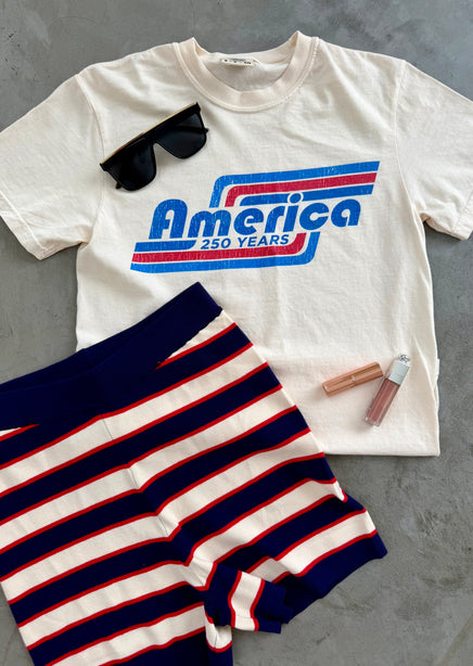 America Retro Graphic Tee product view