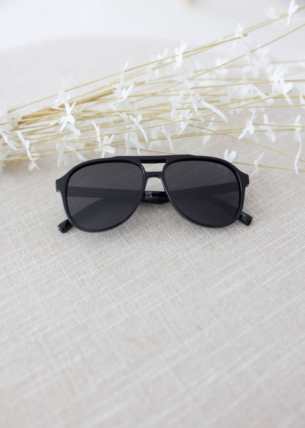 image of Ike Polarized Aviator Sunglasses