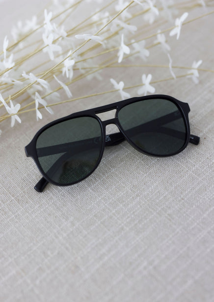 Ike Polarized Aviator Sunglasses product view