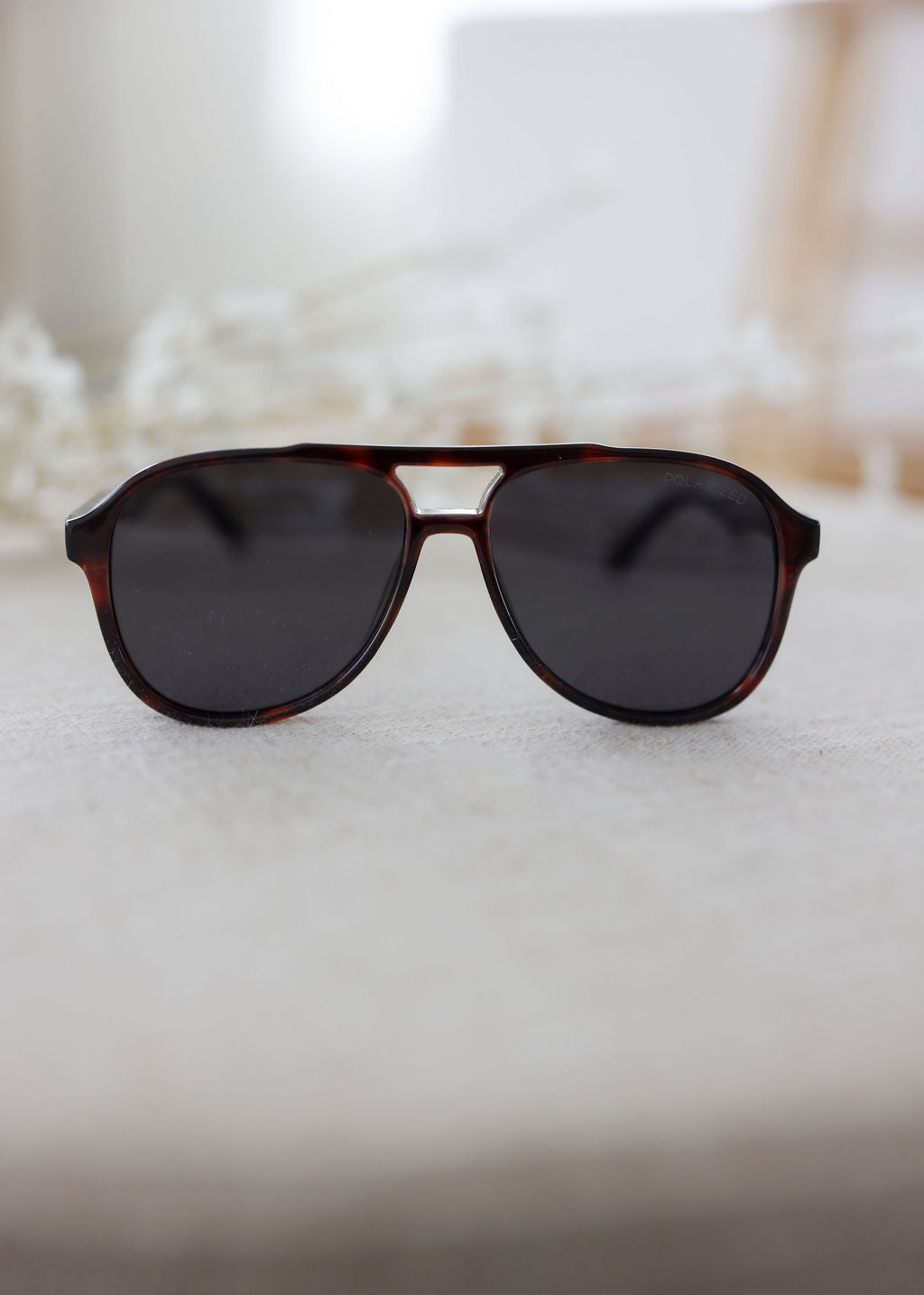 Ike Polarized Aviator Sunglasses