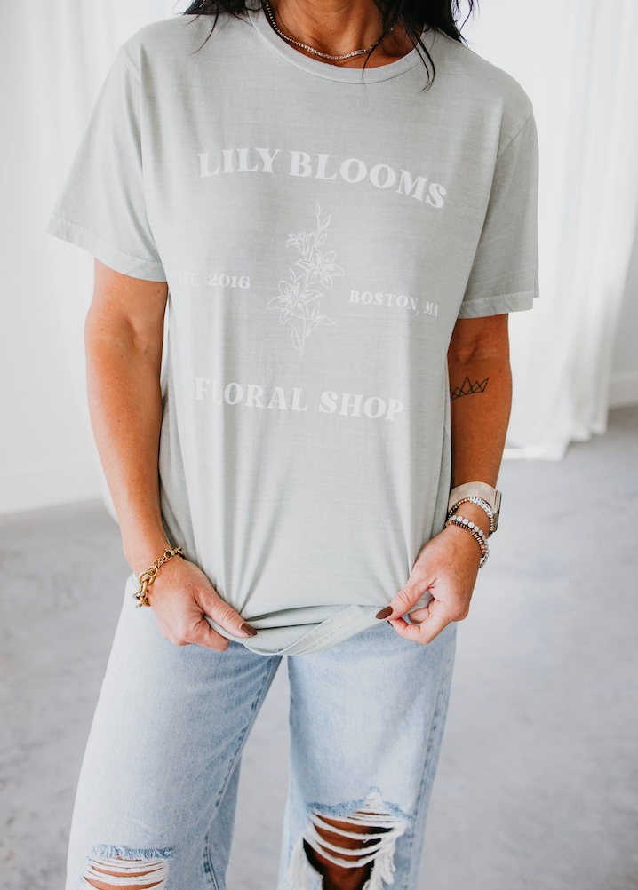 image of Lily Blooms Graphic Tee