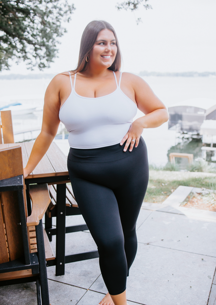 lily white leggings The Run-Around Leggings by Lily & Lottie | Color: Black | Size: Large