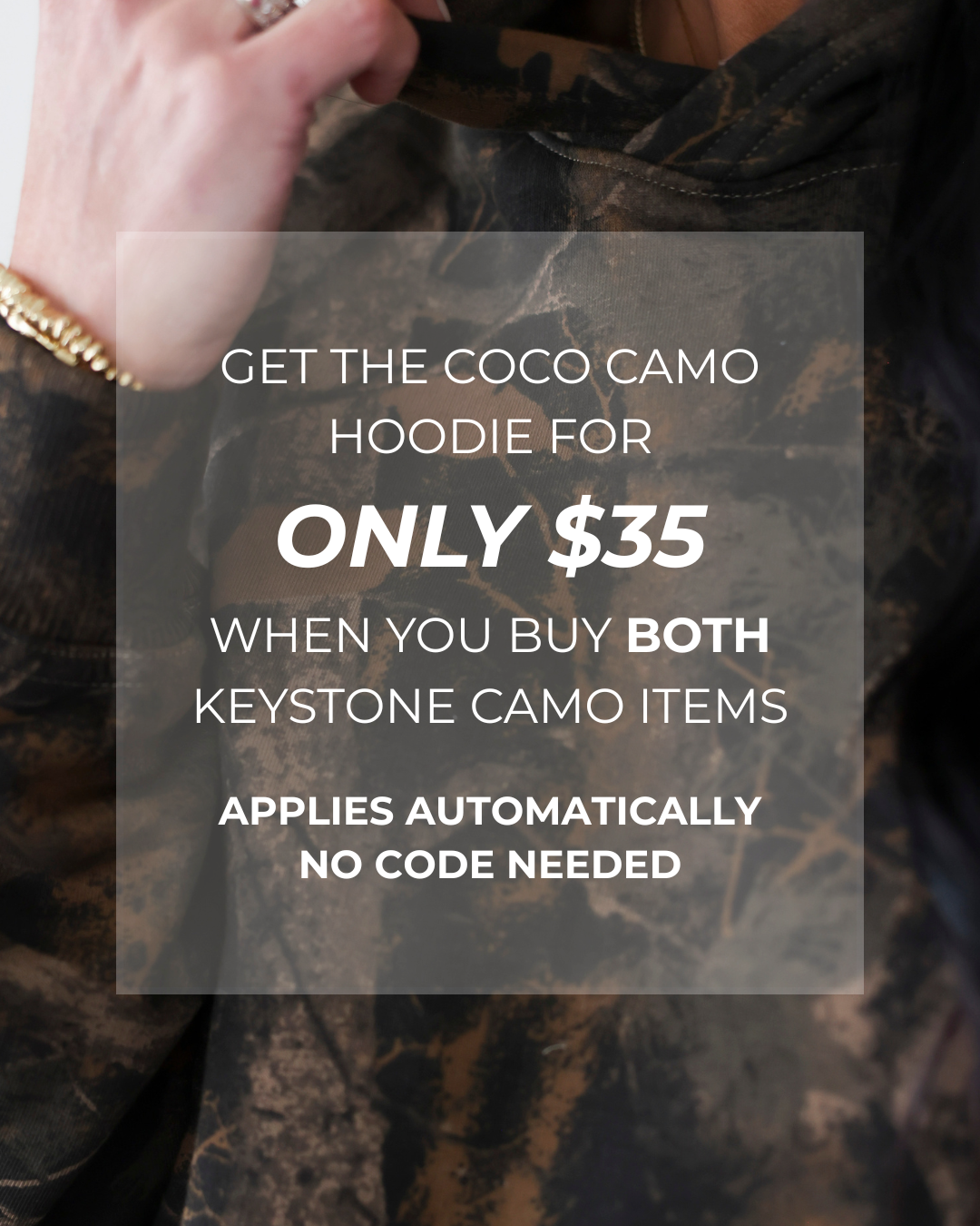 Keystone Camo Jogger by Chelsea DeBoer