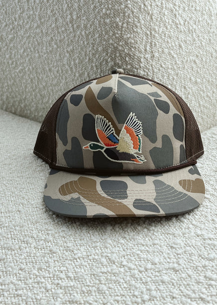 Retro Duck Camo Cap