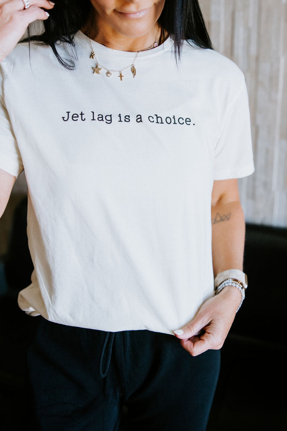 Jet Lag is a Choice Tee