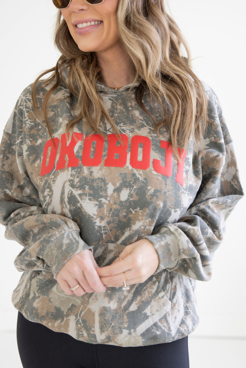 Okoboji Camo Graphic Hoodie