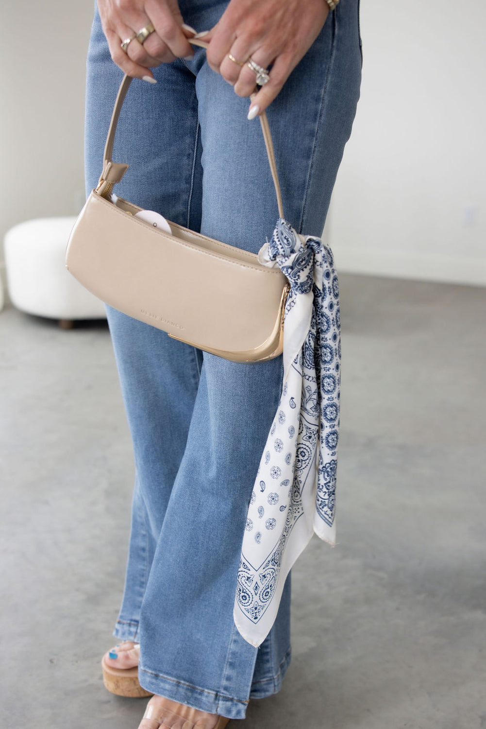 Floral Silk Scarf