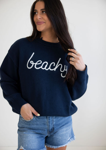 Beachy Chunky Knit Sweater product view