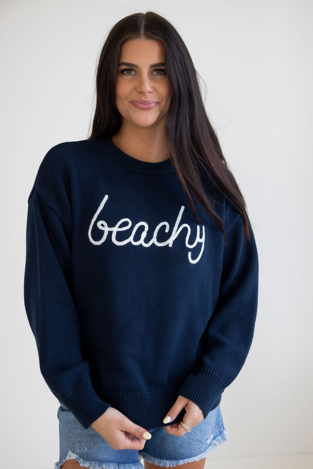 Beachy Chunky Knit Sweater