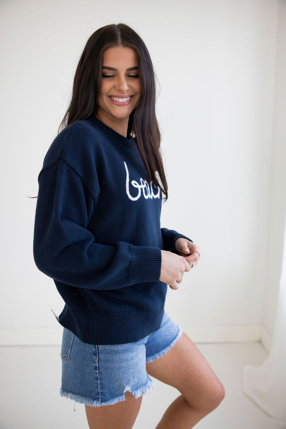 Beachy Chunky Knit Sweater