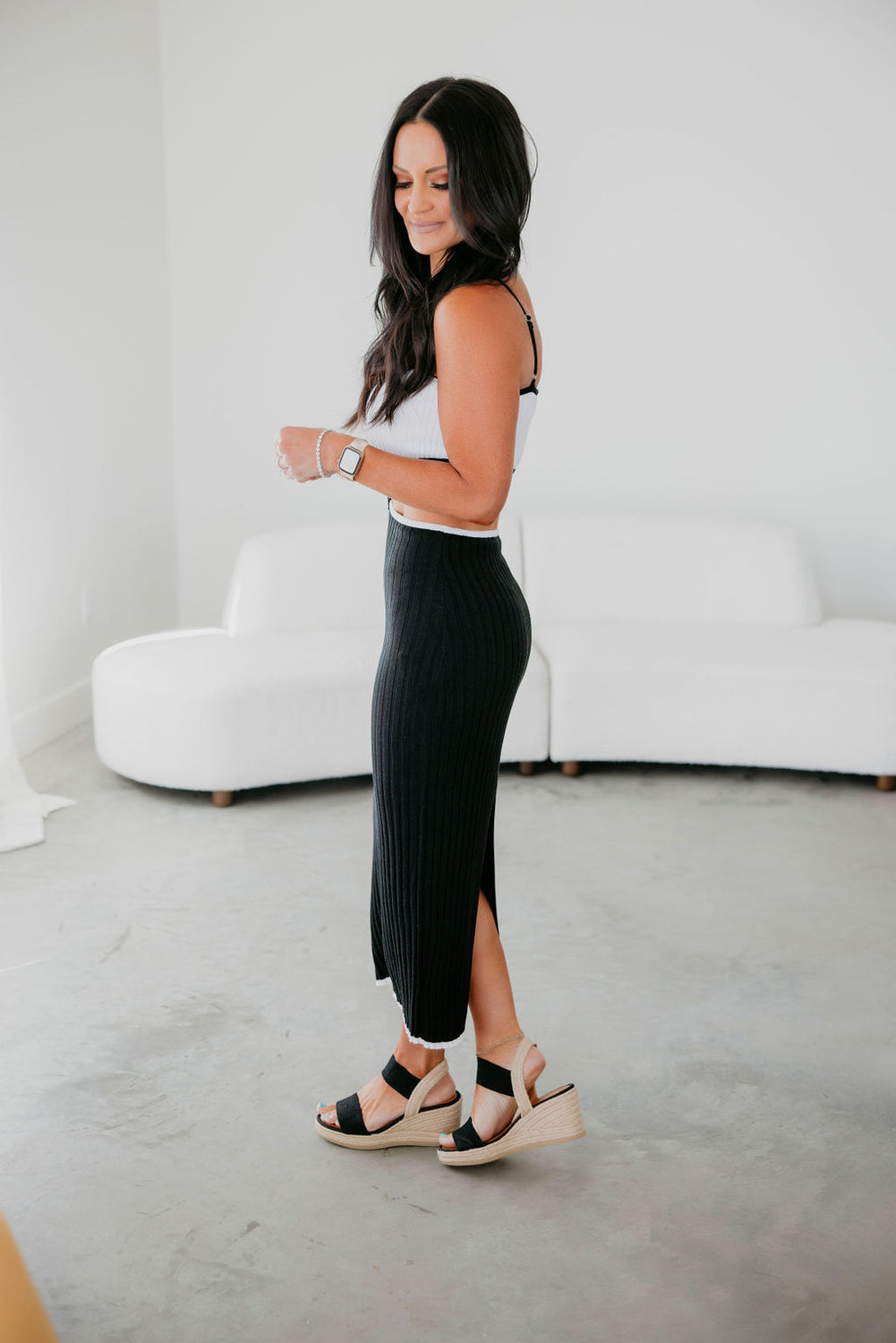 Fraya Cutout Midi Dress