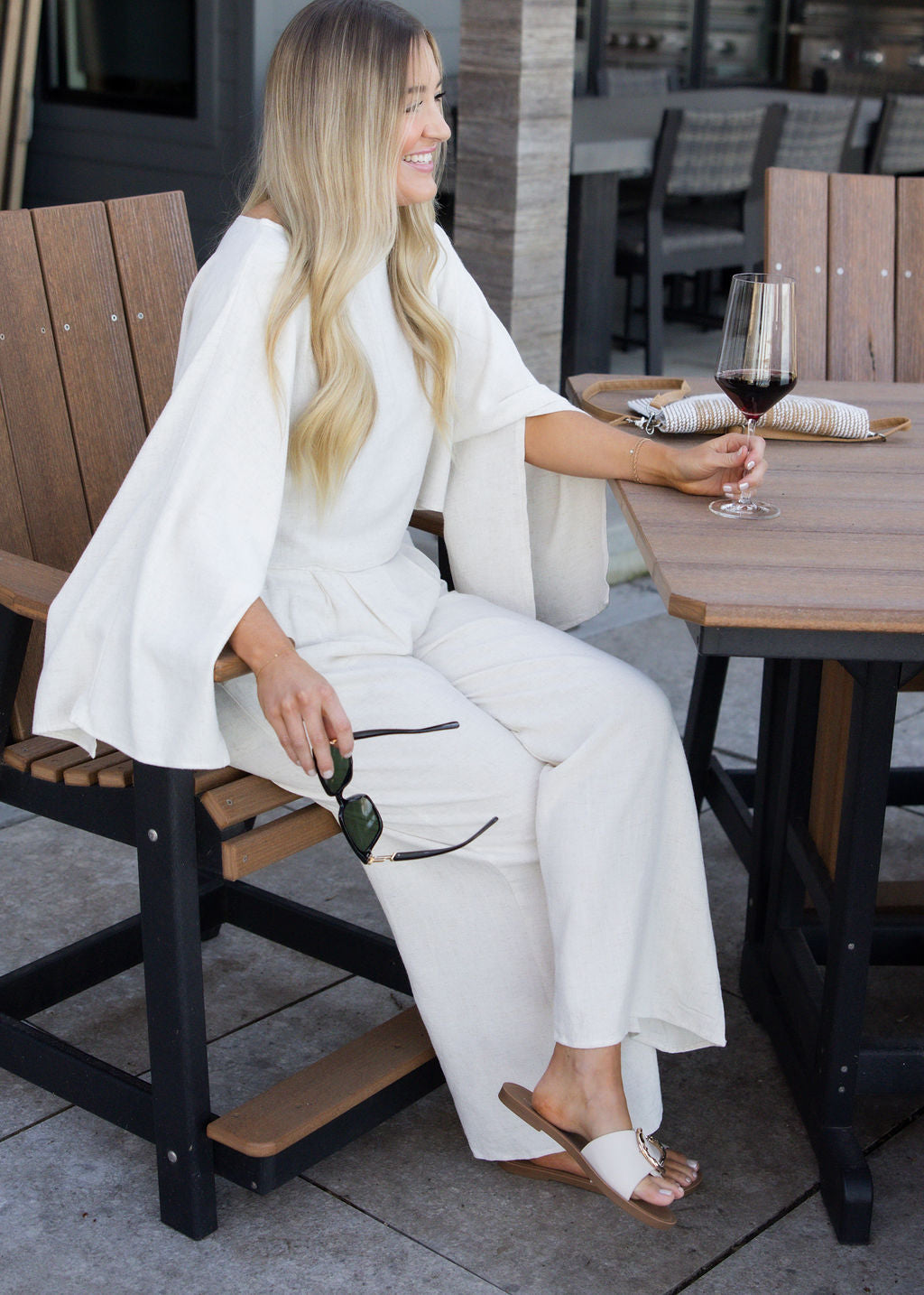 Halley Linen Pant Set