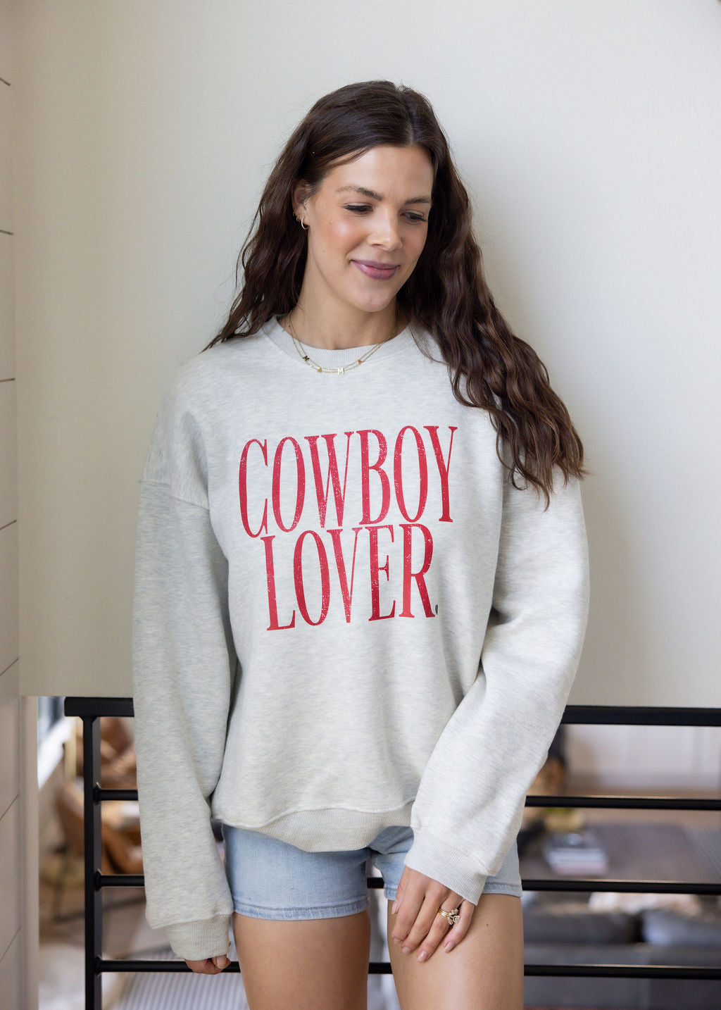 image of Cowboy Lover Graphic Crew