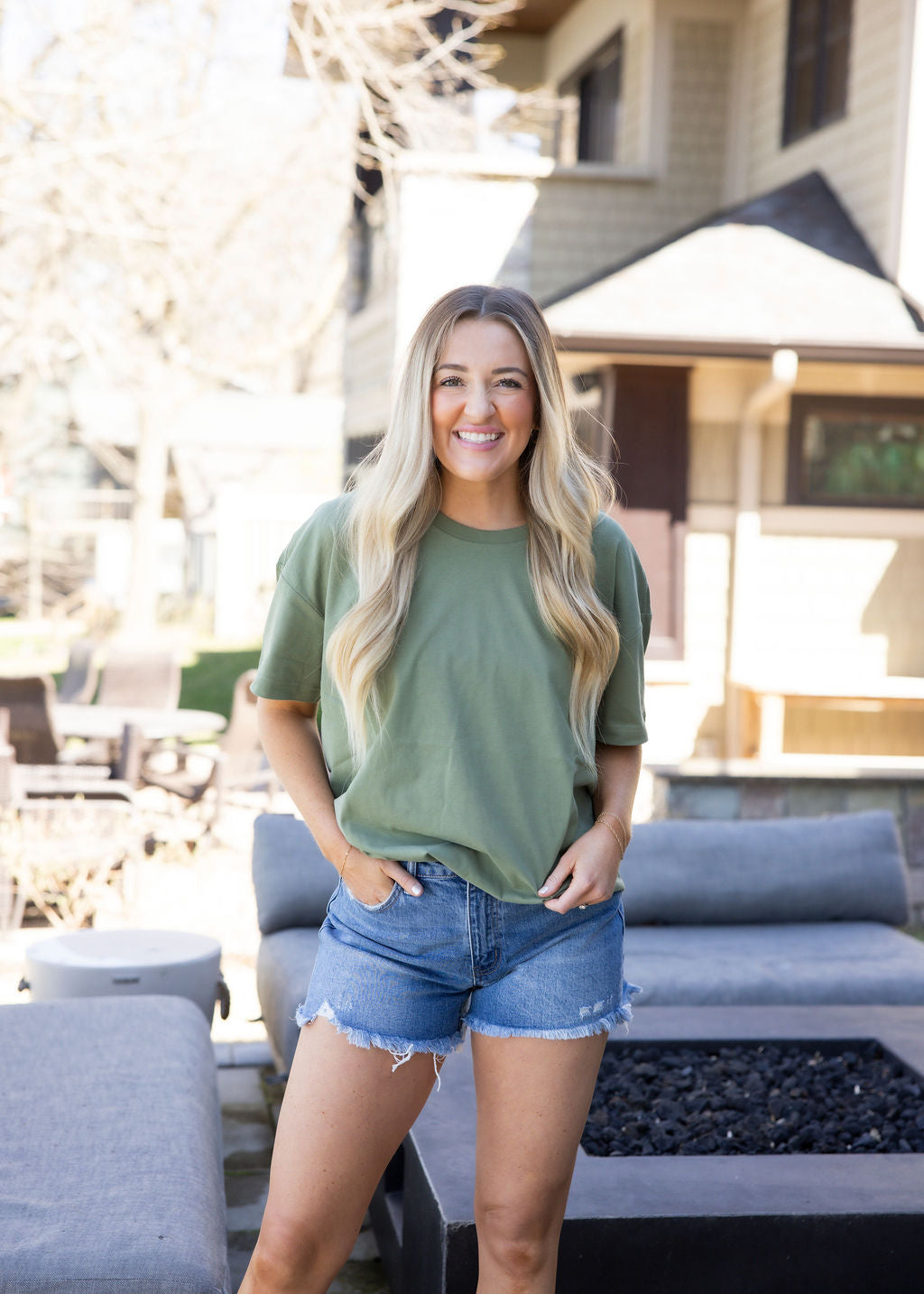 Veblen Oversized Tee by Lily & Lottie