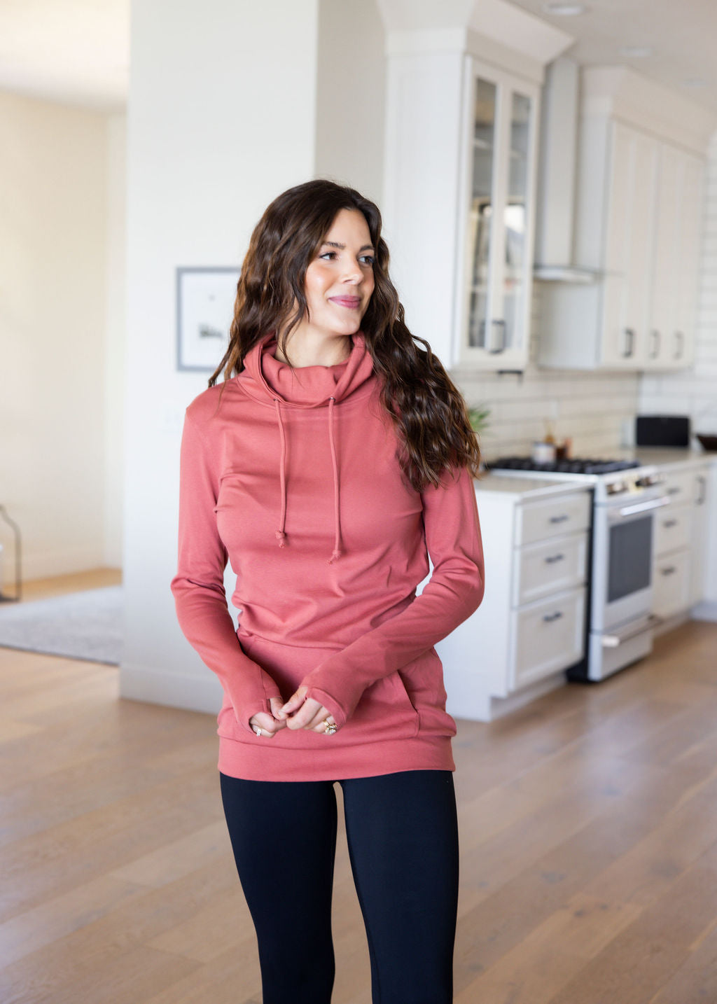 Dreamknit Cowl Neck Pullover