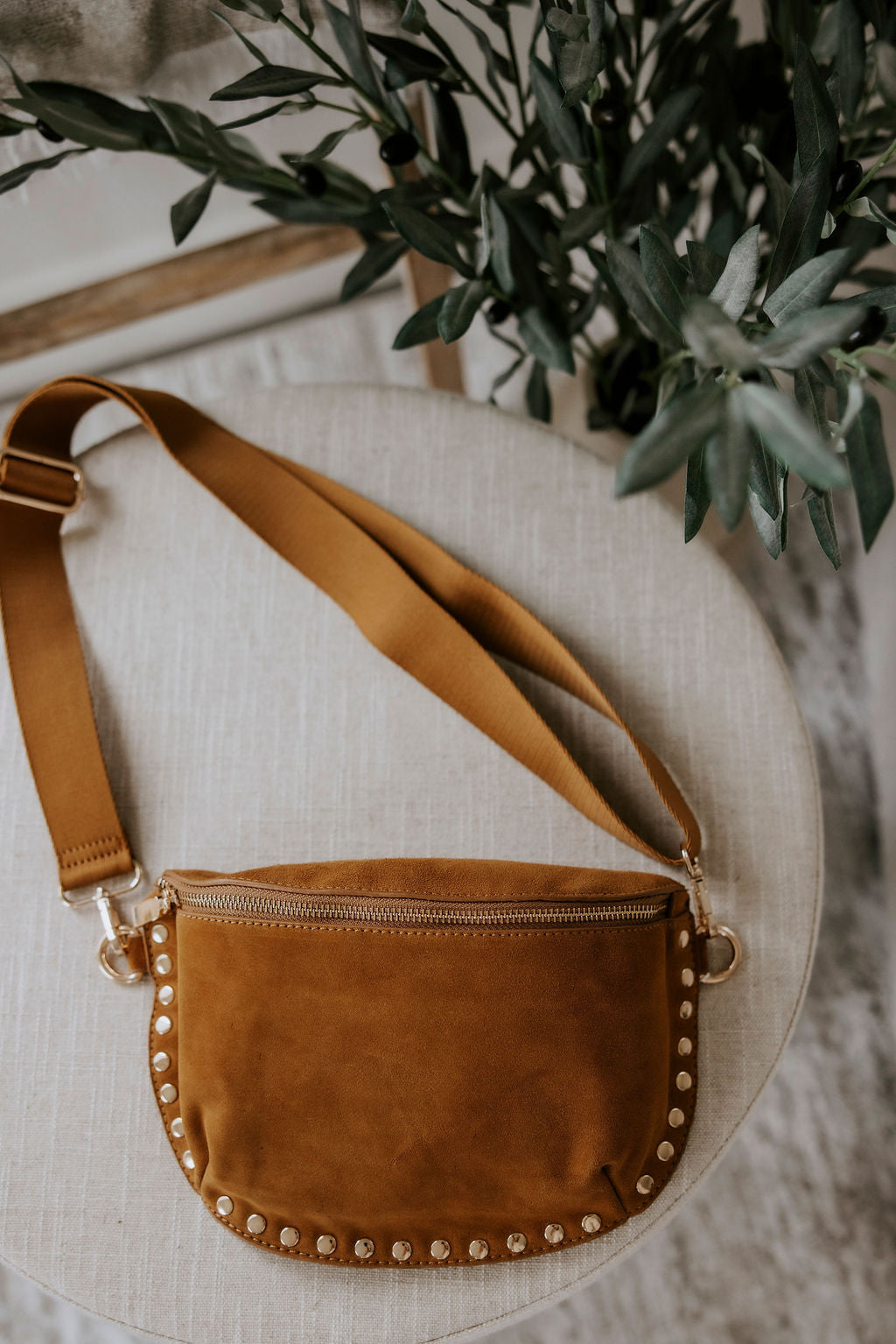 image of Gizelle Studded Belt Bag