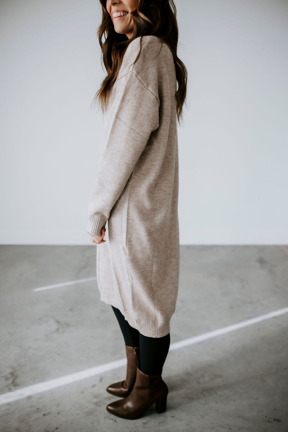 Ferrah High Slit Pullover