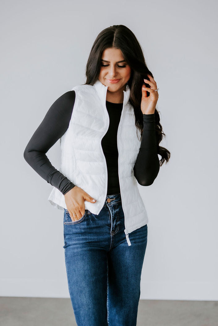 image of Addisyn Lightweight Puffer Vest