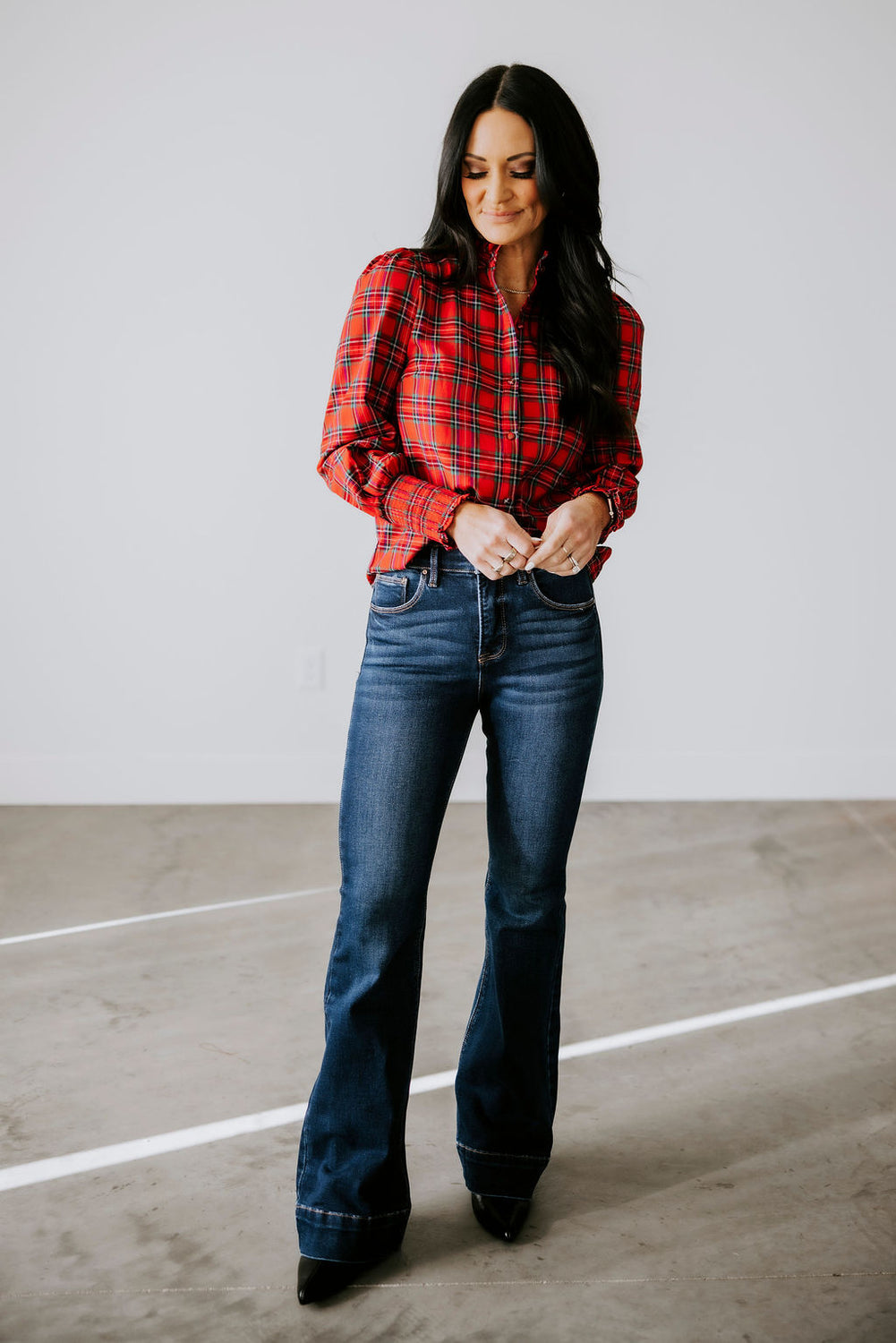 Rochelle Risen Flare Jeans