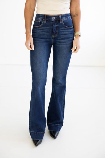 Rochelle Risen Flare Jeans