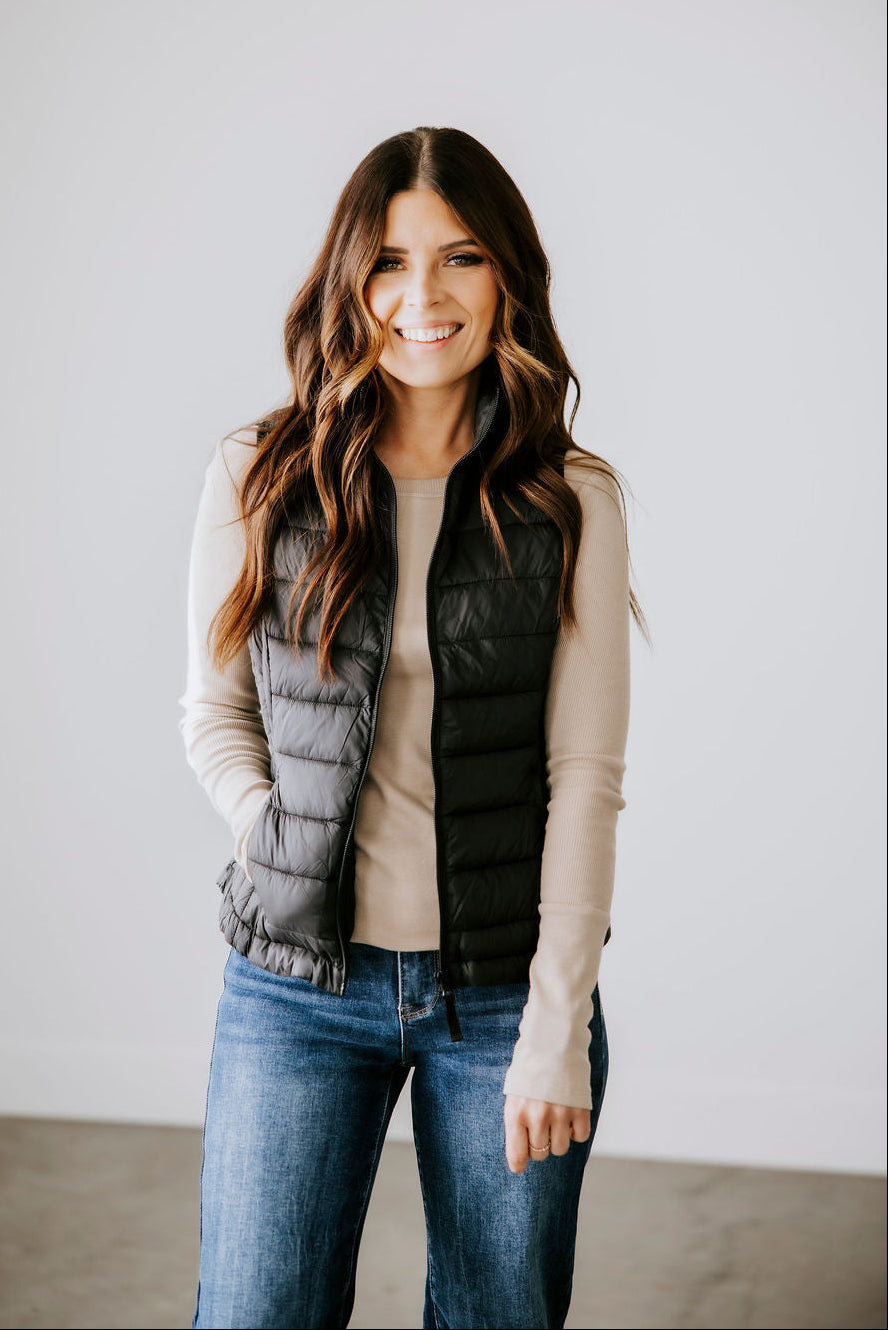 image of Addisyn Lightweight Puffer Vest