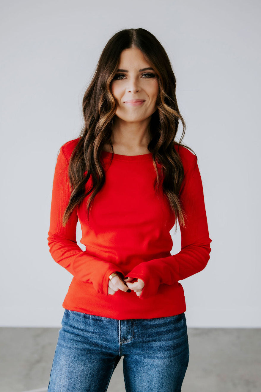 image of Kyra Long Sleeve Top by Lily & Lottie