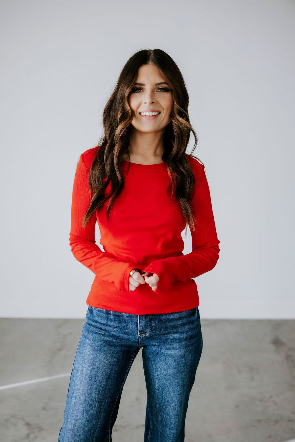 Kyra Long Sleeve Top by Lily & Lottie