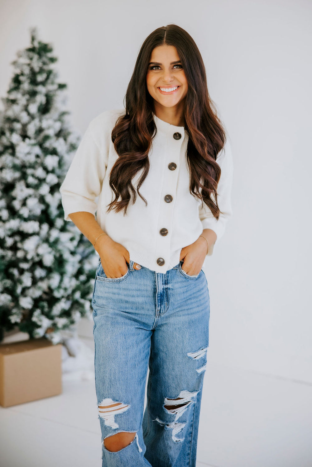 Lovie Half Sleeve Cardigan