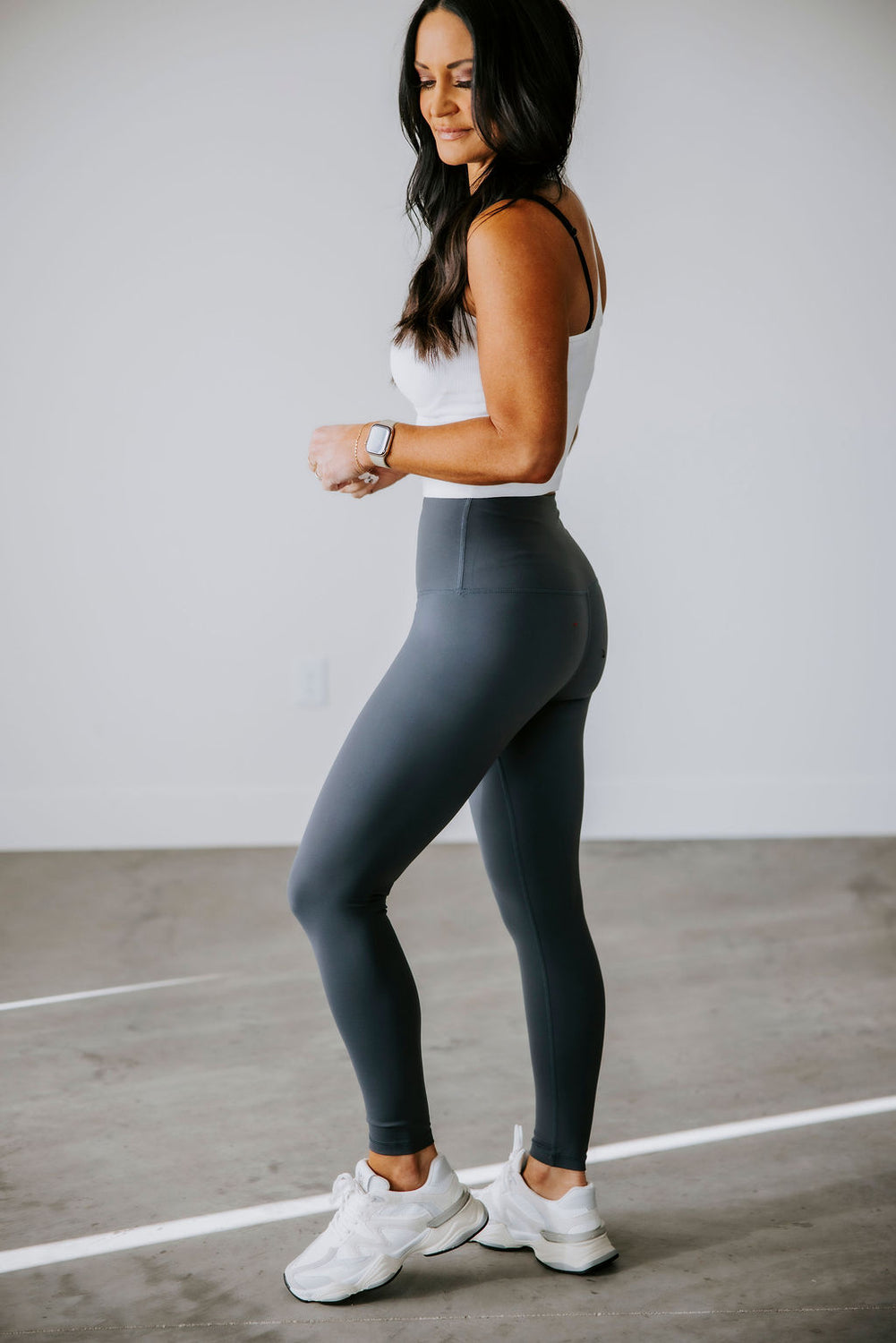 Langford V Waist Leggings by Lily & Lottie
